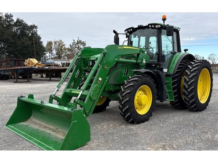 2022 John Deere 6155M inspected unit
